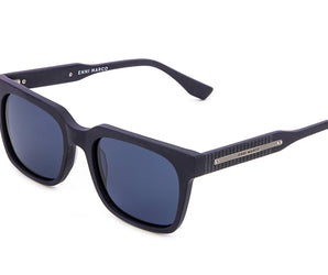Enni Marco 🇮🇹 ( Made in Italy ) Square Men's Sunglasses Polarized (UV400) - نضاره دوت كوم | رقم 1 للنظارات الأصليه في مصر