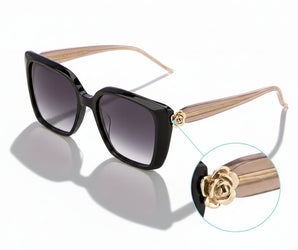 Enni Marco 🇮🇹 ( Made in Italy ) Square Women's Sunglasses (UV400) - نضاره دوت كوم | رقم 1 للنظارات الأصليه في مصر
