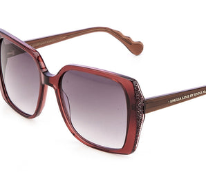 Enni Marco 🇮🇹 ( Made in Italy ) Square Women's Sunglasses(UV) - نضاره دوت كوم | رقم 1 للنظارات الأصليه في مصر