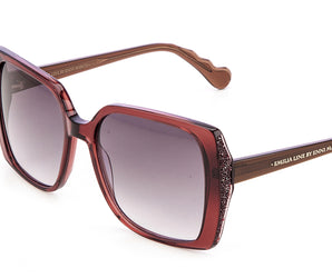 Enni Marco 🇮🇹 ( Made in Italy ) Square Women's Sunglasses(UV)