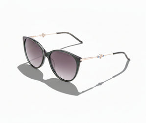 Enni Marco 🇮🇹 ( Made in Italy ) Cat Eye Women's Sunglasses (UV400) - نضاره دوت كوم | رقم 1 للنظارات الأصليه في مصر