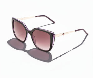 Enni Marco 🇮🇹 ( Made in Italy ) Square Women's Sunglasses (UV400) - نضاره دوت كوم | رقم 1 للنظارات الأصليه في مصر