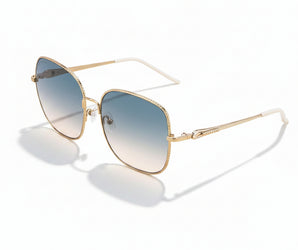 Enni Marco 🇮🇹 ( Made in Italy ) Square Women's Sunglasses (UV400) - نضاره دوت كوم | رقم 1 للنظارات الأصليه في مصر