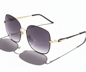 Enni Marco 🇮🇹 ( Made in Italy ) Square Women's Sunglasses (UV400) - نضاره دوت كوم | رقم 1 للنظارات الأصليه في مصر