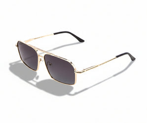 Enni Marco 🇮🇹 ( Made in Italy ) Square Men's Sunglasses (UV400) - نضاره دوت كوم | رقم 1 للنظارات الأصليه في مصر