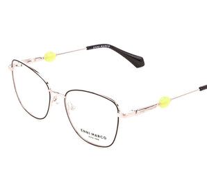 Enni Marco 🇮🇹 ( Made in Italy ) Square Women's Optical Frame - نضاره دوت كوم | رقم 1 للنظارات الأصليه في مصر