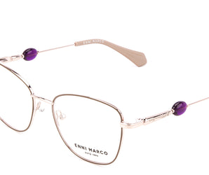 Enni Marco 🇮🇹 Cat Eye ( Made in Italy ) Women Optical Frames