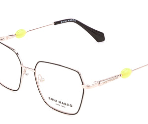 Enni Marco 🇮🇹 Cat Eye ( Made in Italy ) Women Optical Frames