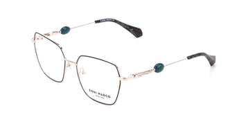 Enni Marco 🇮🇹 ( Made in Italy ) Square Women's Optical Frame - نضاره دوت كوم | رقم 1 للنظارات الأصليه في مصر