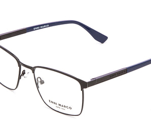 Enni Marco 🇮🇹 Square ( Made in Italy ) Men Optical Frames