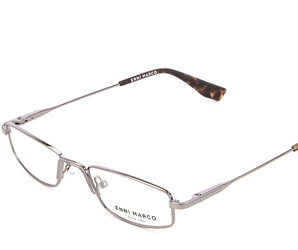 Enni Marco 🇮🇹 ( Made in Italy ) Rectangle Unisex Reading HalfMoon - نضاره دوت كوم | رقم 1 للنظارات الأصليه في مصر