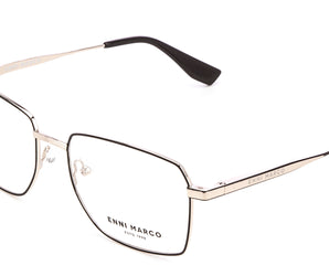Enni Marco 🇮🇹 Square ( Made in Italy ) Men Optical Frames