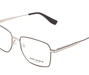 Enni Marco 🇮🇹 Square ( Made in Italy ) Men Optical Frames - نضاره دوت كوم | رقم 1 للنظارات الأصليه في مصر