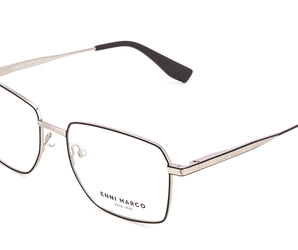 Enni Marco 🇮🇹 Square ( Made in Italy ) Men Optical Frames