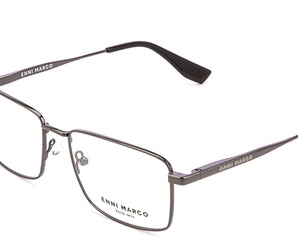 Enni Marco 🇮🇹 Square ( Made in Italy ) Men Optical Frames - نضاره دوت كوم | رقم 1 للنظارات الأصليه في مصر