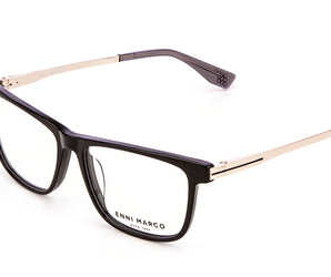 Enni Marco 🇮🇹 ( Made in Italy ) Square Men's Optical Frame