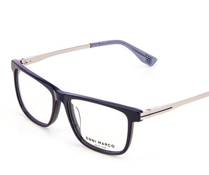 Enni Marco 🇮🇹 ( Made in Italy ) Square Men's Optical Frame