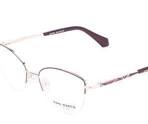 Enni Marco 🇮🇹 Cat Eye ( Made in Italy ) Women Optical Frames