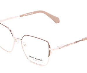 Enni Marco 🇮🇹 Square ( Made in Italy ) Women Optical Frames
