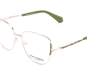 Enni Marco 🇮🇹 Cat Eye ( Made in Italy ) Women Optical Frames - نضاره دوت كوم | رقم 1 للنظارات الأصليه في مصر