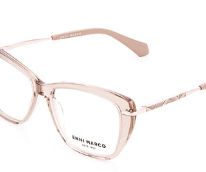 Enni Marco 🇮🇹 Cat Eye ( Made in Italy ) Women Optical Frames