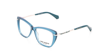 Enni Marco 🇮🇹 ( Made in Italy ) Cat Eye Women's Optical Frame - نضاره دوت كوم | رقم 1 للنظارات الأصليه في مصر