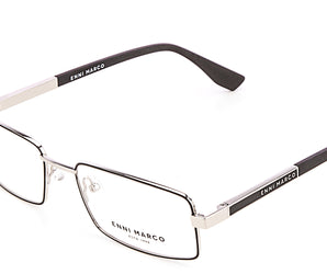 Enni Marco 🇮🇹 Rectangle ( Made in Italy ) Men Optical Frames