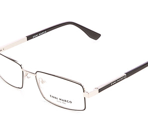 Enni Marco 🇮🇹 ( Made in Italy ) Square Men's Optical Frame