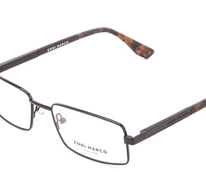 Enni Marco 🇮🇹 Rectangle ( Made in Italy ) Men Optical Frames - نضاره دوت كوم | رقم 1 للنظارات الأصليه في مصر