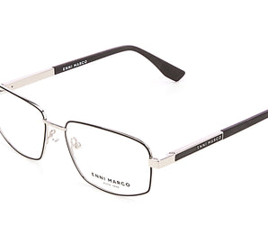 Enni Marco 🇮🇹 ( Made in Italy ) Square Men's Optical Frame