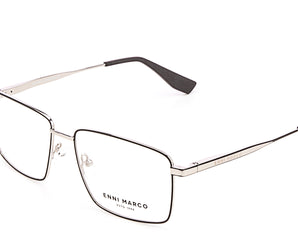 Enni Marco 🇮🇹 ( Made in Italy ) Square Men's Optical Frame