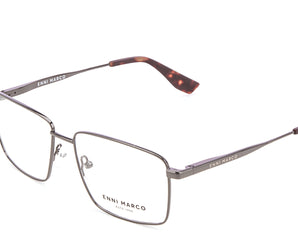 Enni Marco 🇮🇹 ( Made in Italy ) Square Men's Optical Frame