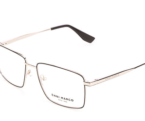 Enni Marco 🇮🇹 ( Made in Italy ) Square Men's Optical Frame