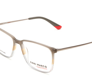 Enni Marco 🇮🇹 Square ( Made in Italy ) Men Optical Frames