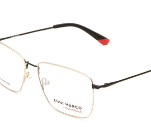 Enni Marco 🇮🇹 Rectangle ( Made in Italy ) Men Optical Frames