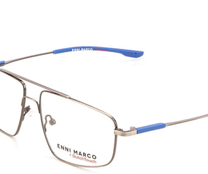 Enni Marco 🇮🇹 Square ( Made in Italy ) Men Optical Frames - نضاره دوت كوم | رقم 1 للنظارات الأصليه في مصر