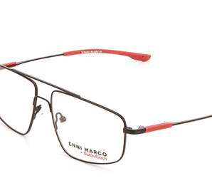 Enni Marco 🇮🇹 Square ( Made in Italy ) Men Optical Frames