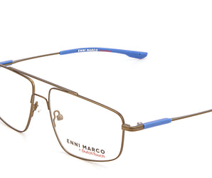Enni Marco 🇮🇹 Square ( Made in Italy ) Men Optical Frames