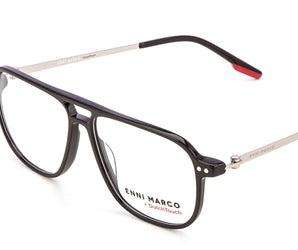 Enni Marco 🇮🇹 Aviator ( Made in Italy ) Men Optical Frames