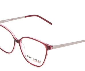 Enni Marco 🇮🇹 Cat Eye ( Made in Italy ) Women Optical Frames