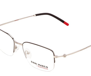 Enni Marco 🇮🇹 Square ( Made in Italy ) Men Optical Frames - نضاره دوت كوم | رقم 1 للنظارات الأصليه في مصر