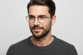 Enni Marco 🇮🇹 ( Made in Italy ) Round Unisex Optical Frame - نضاره دوت كوم | رقم 1 للنظارات الأصليه في مصر