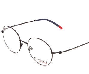 Enni Marco 🇮🇹 ( Made in Italy ) Round Unisex Optical Frame - نضاره دوت كوم | رقم 1 للنظارات الأصليه في مصر