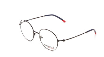 Enni Marco 🇮🇹 ( Made in Italy ) Round Unisex Optical Frame - نضاره دوت كوم | رقم 1 للنظارات الأصليه في مصر