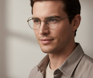 Enni Marco 🇮🇹 ( Made in Italy ) Round Unisex Optical Frame - نضاره دوت كوم | رقم 1 للنظارات الأصليه في مصر