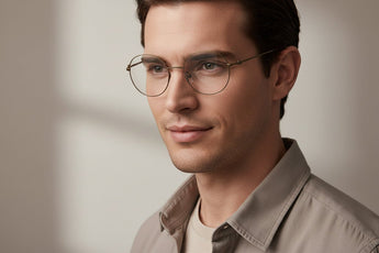 Enni Marco 🇮🇹 ( Made in Italy ) Round Unisex Optical Frame - نضاره دوت كوم | رقم 1 للنظارات الأصليه في مصر