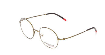 Enni Marco 🇮🇹 ( Made in Italy ) Round Unisex Optical Frame - نضاره دوت كوم | رقم 1 للنظارات الأصليه في مصر
