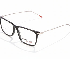 Enni Marco 🇮🇹 Square ( Made in Italy ) Men Optical Frames - نضاره دوت كوم | رقم 1 للنظارات الأصليه في مصر