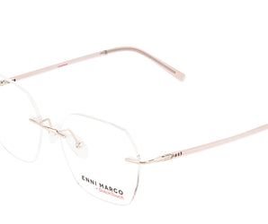 Enni Marco 🇮🇹 Square ( Made in Italy ) Women Optical Frames