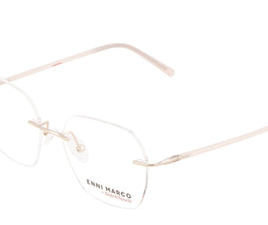 Enni Marco 🇮🇹 Square ( Made in Italy ) Women Optical Frames - نضاره دوت كوم | رقم 1 للنظارات الأصليه في مصر